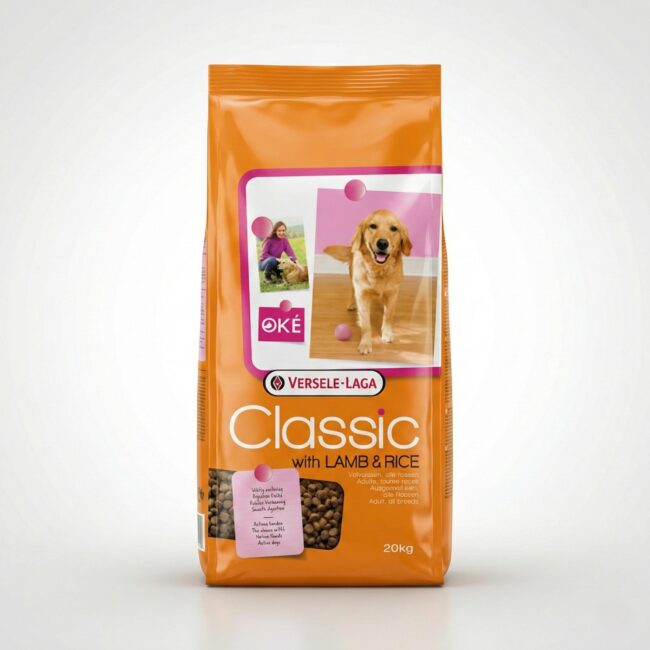 hrana caini miel si orez versele laga classic