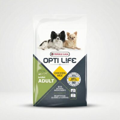 sac hrana caini adult opti life mini 7.5kg