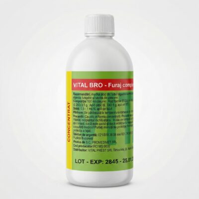 sticluta vital bro 500ml supliment pasari acizi organici
