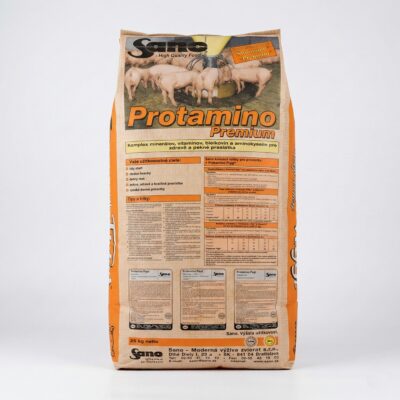 Sac cu concentrate porci Sano Protamino Premium pentru hrana porci ingrasare rapida