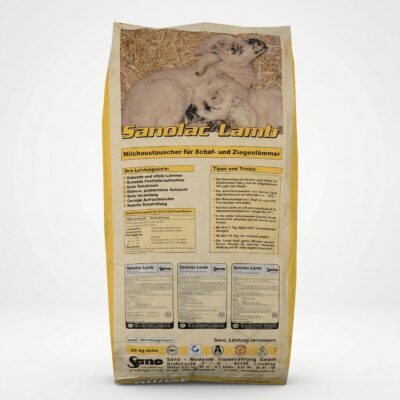 Sac de lapte praf pentru miei si iezi Sano Sanolac Lamb, inlocuitor de lapte premium