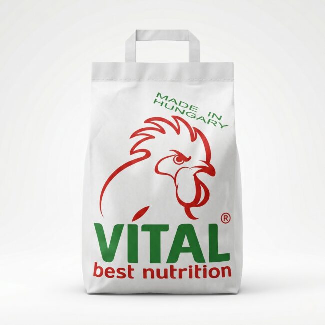 Sac 10 kg concentrat pui starter Vital 40 la suta pentru pui de carne.