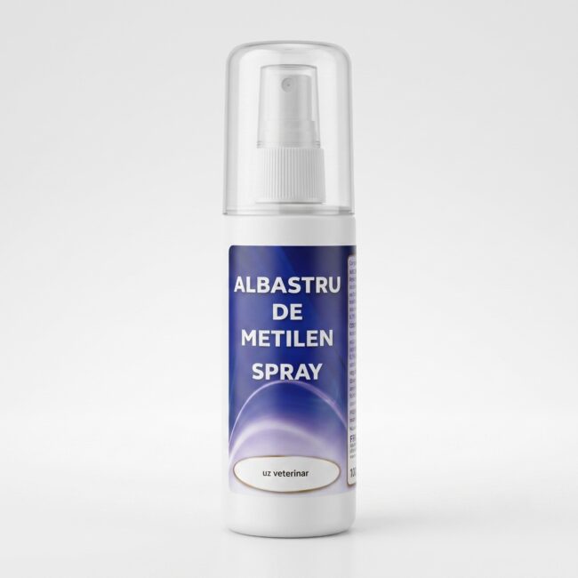 albastru de metilen spray pentru tratamentul animalelor de companie