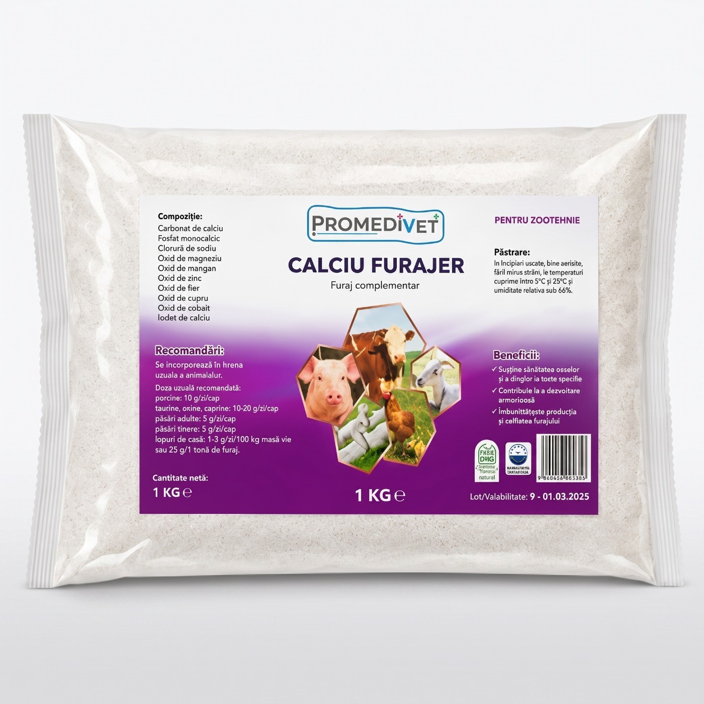 calciu furajer
