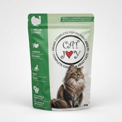 Cat Joy Curcan plic 85g hrană umedă pisici