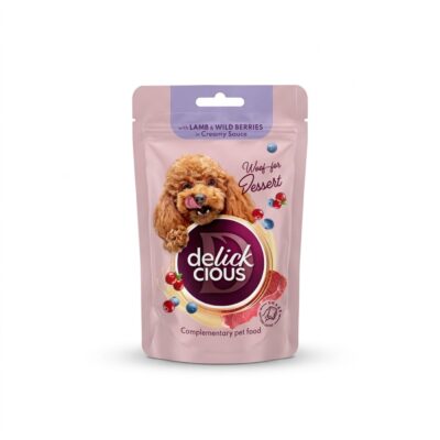 delickcious miel fructe de padure caini plic 80g