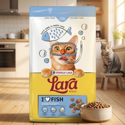 Hrana Pisici Versele Laga: Lara Adult cu Somon (950g-7kg)