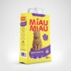 nisip pisici miau miau lavanda 5kg sac bentonita