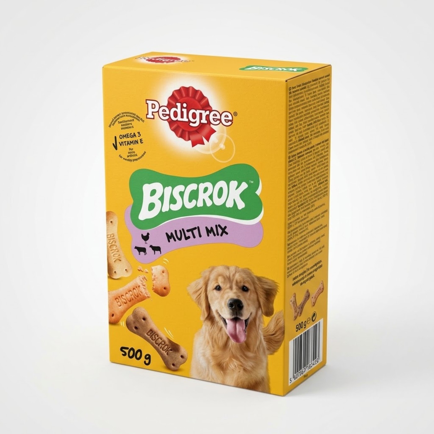 pedigree biscrok multi mix - pedigree biscrok multi mix cutie 500g biscuiti pentru caini