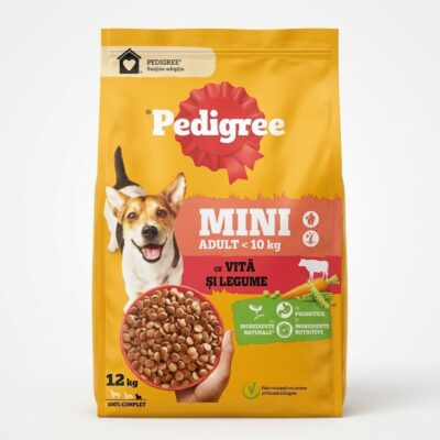 pedigree mini vita legume 12kg - sac hrana uscata Pedigree Mini pentru caini de talie mica