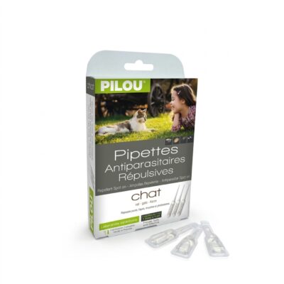 pipete pilou pisici 3x1 ml antiparazitare repelente