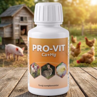 Pro Vit Ca+Mg -Supliment Păsări și Porcine (100ml-1L)