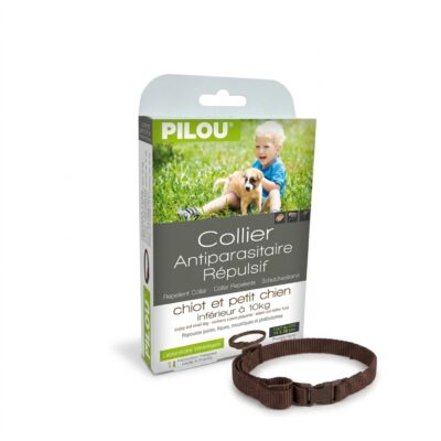 zgarda pilou caine talie mica 35 cm antiparazitara repelenta catei