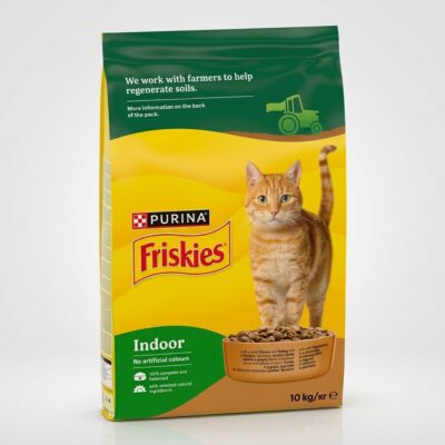 friskies indoor pisici 10kg - sac hrana uscata pentru pisici de interior Purina